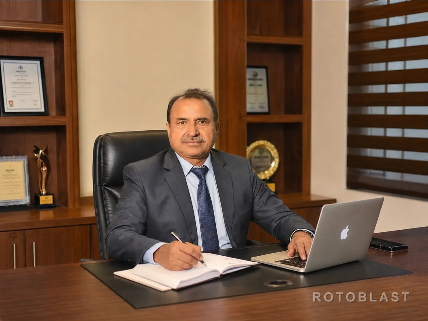 Siraj Ahmad, Founder & CEO of Rotoblast Engineering